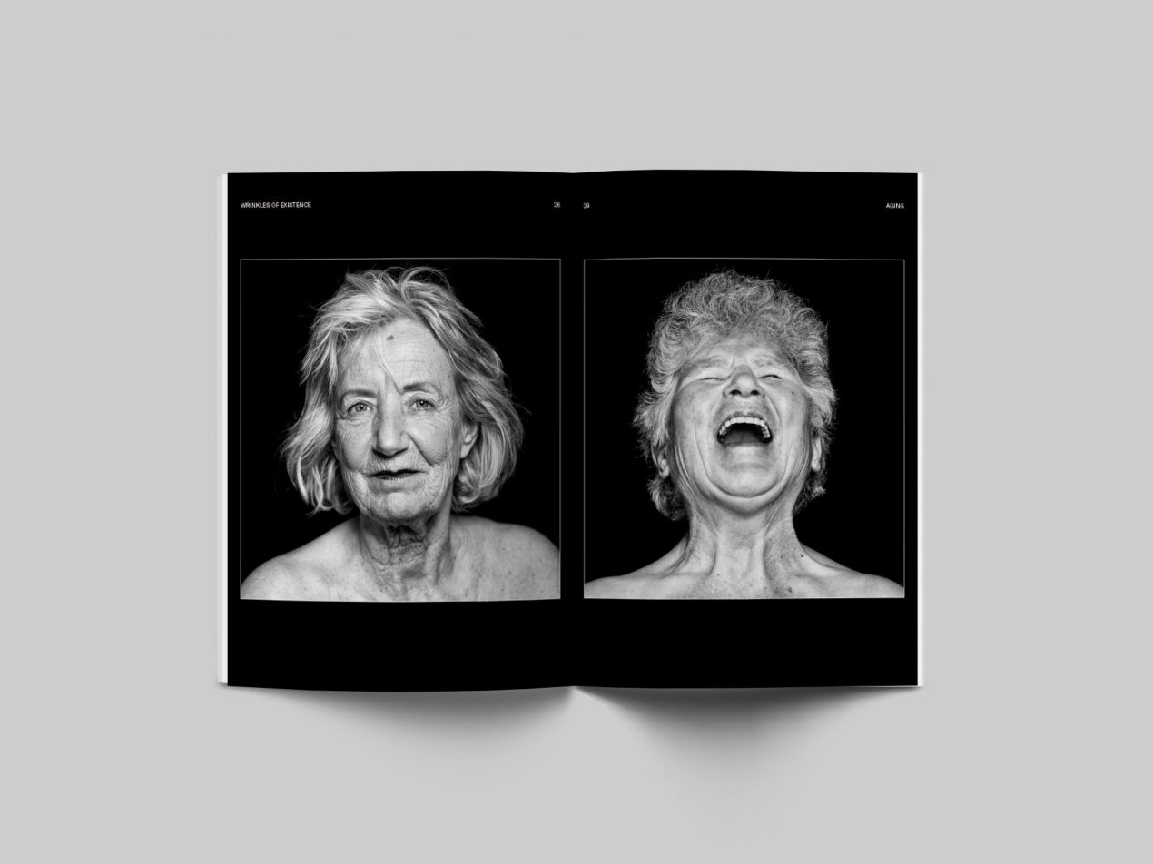 Wrinkles of existence, a project by the photographer Jurga Graf.