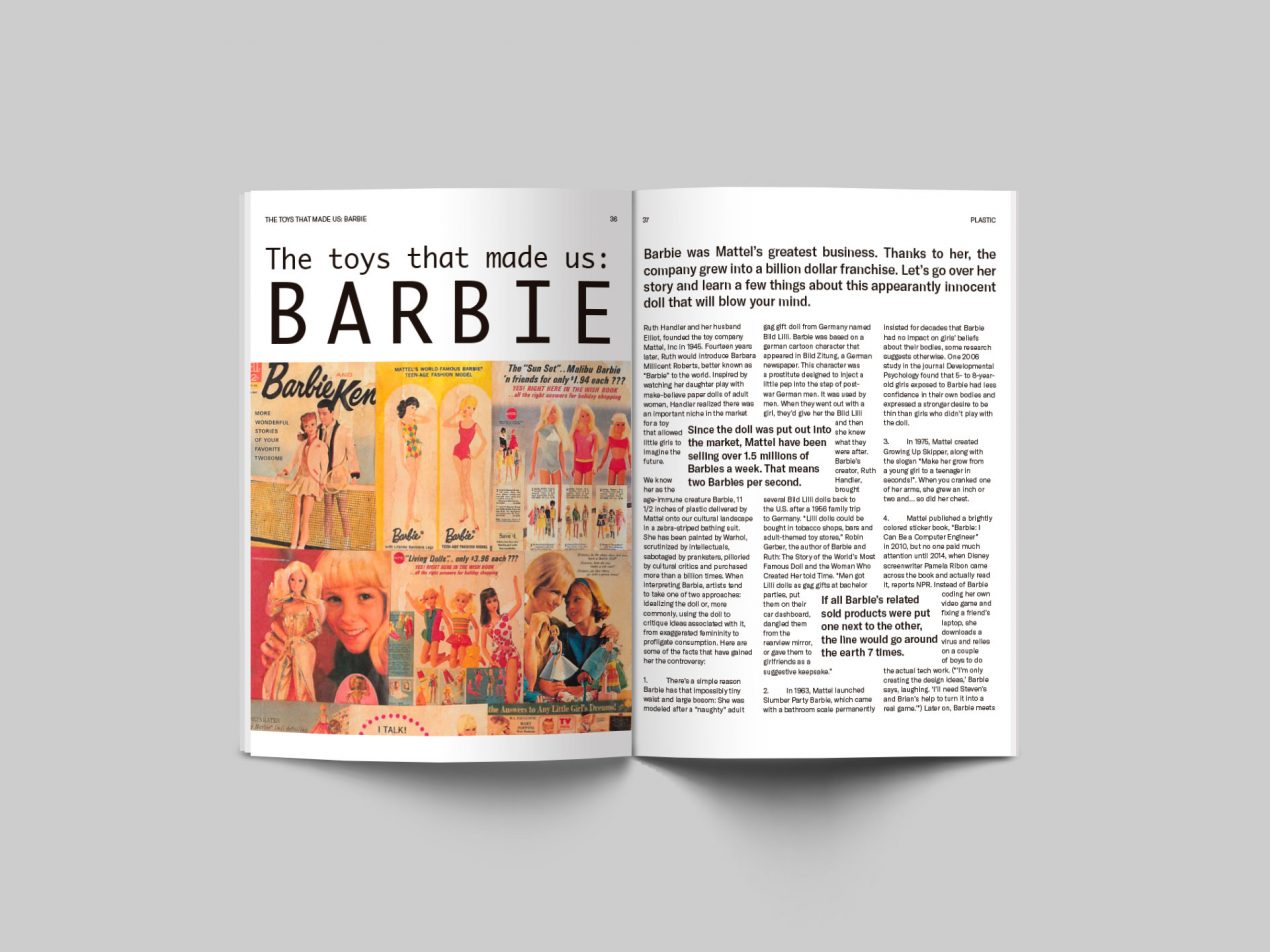 An article about Mattel's greatest business: Barbie.
